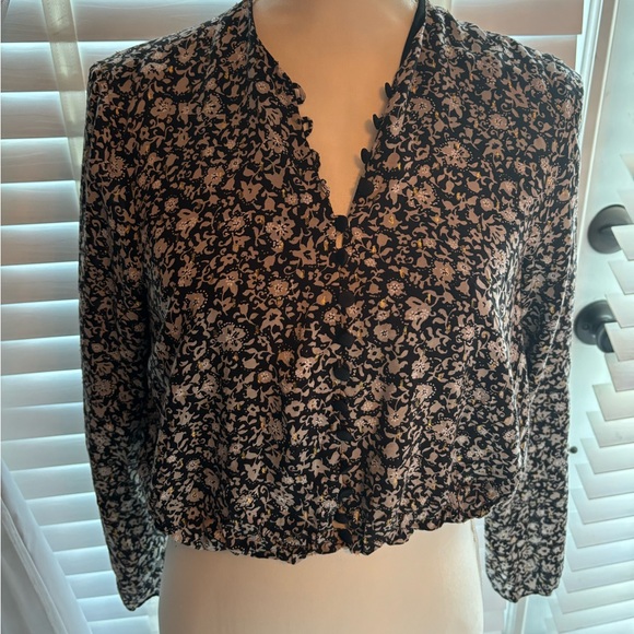 Zara floral button up - Picture 4 of 10